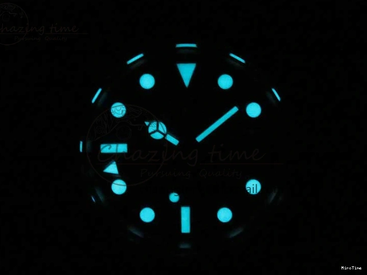 MiroTime 0519 GMT Master II 116719 BLRO GMF 904L Steel Edition Blue Dial on Bracelet A Sporty 3385